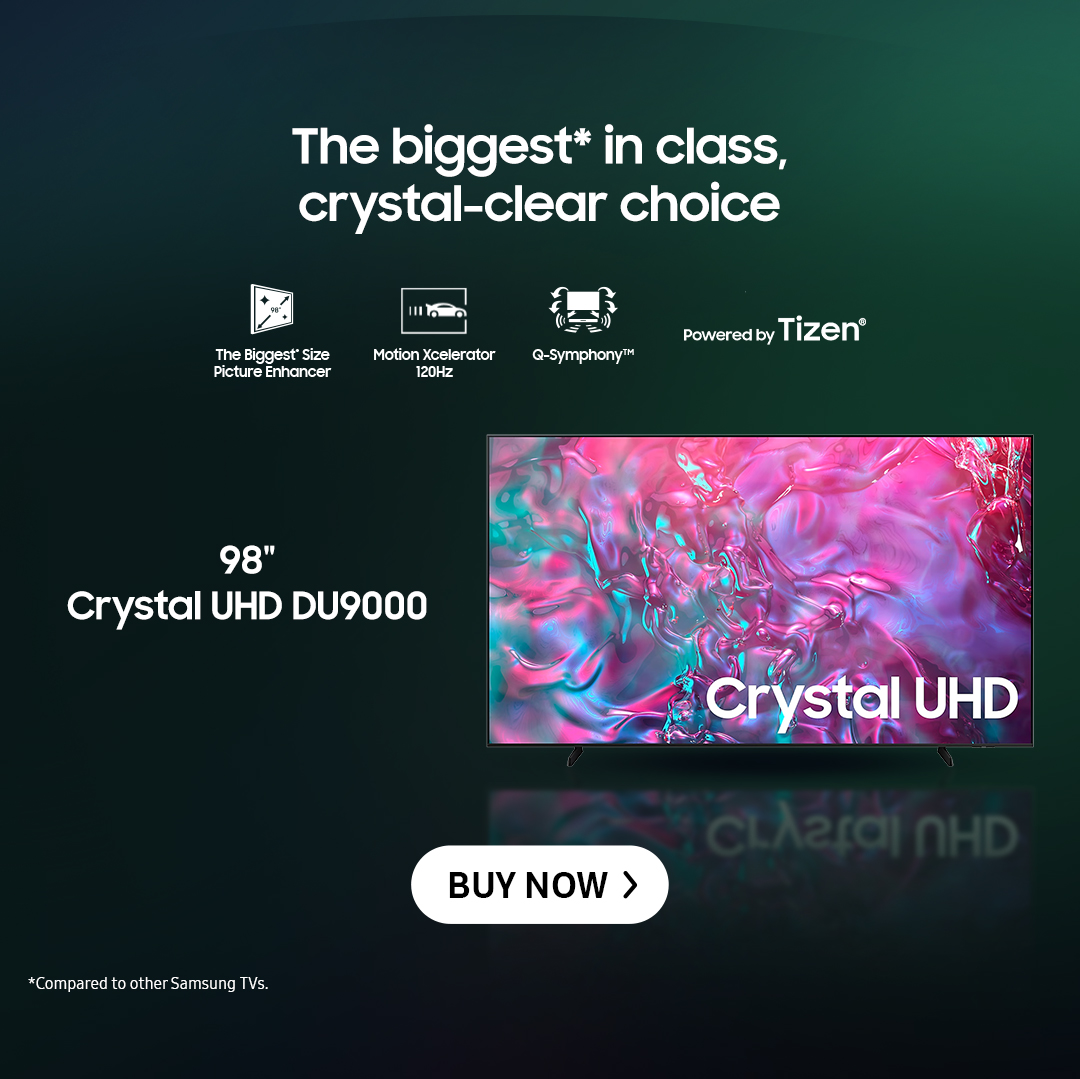 98" Crystal UHD DU9000